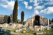 Creta - Resti dell'antica Gortina, la chiesa di San Tito.